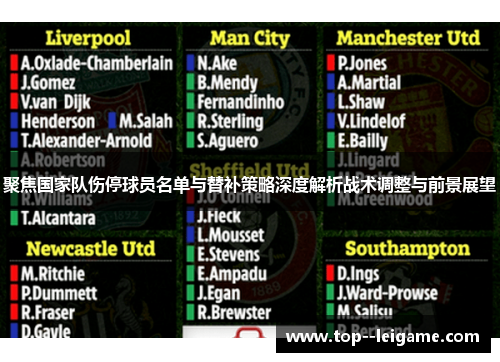 聚焦国家队伤停球员名单与替补策略深度解析战术调整与前景展望